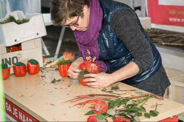 Beste bloemstyliste op de Markt